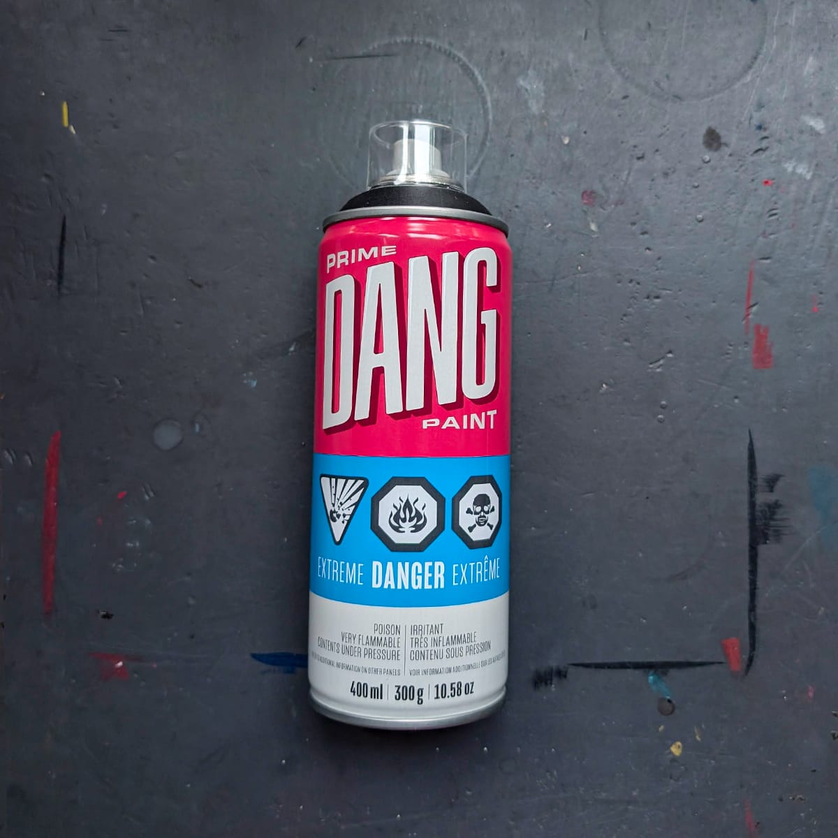 Bombing Science Spray Paint Black DANG Prime - Spray Paint - 400mL Cans