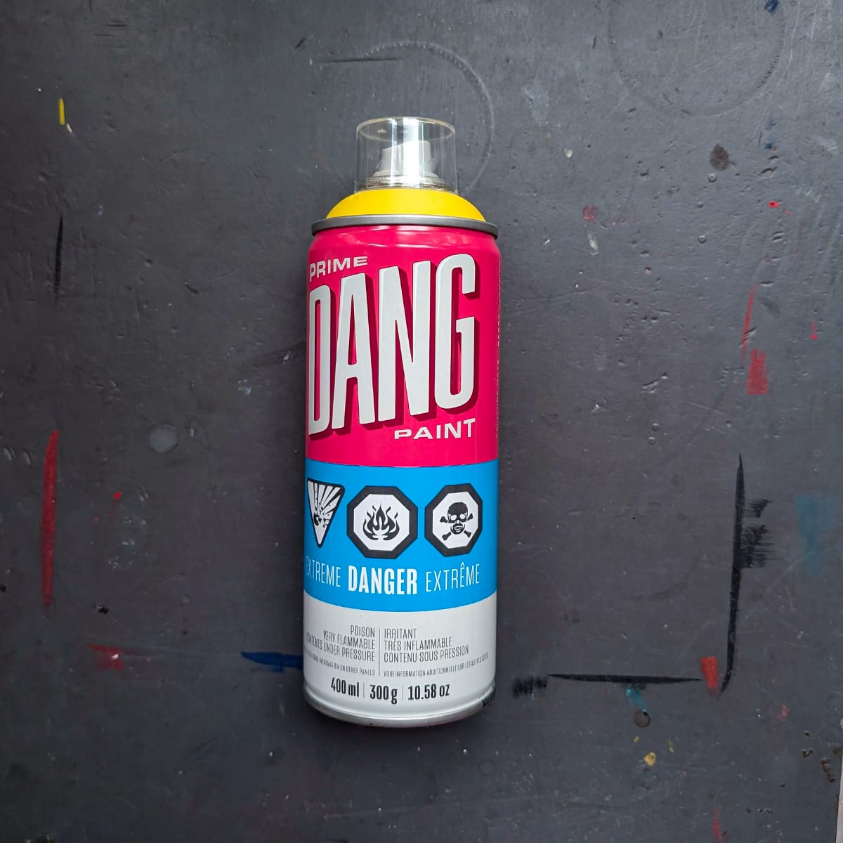 Bombing Science Spray Paint Signal Yellow DANG Prime - Spray Paint - 400mL Cans