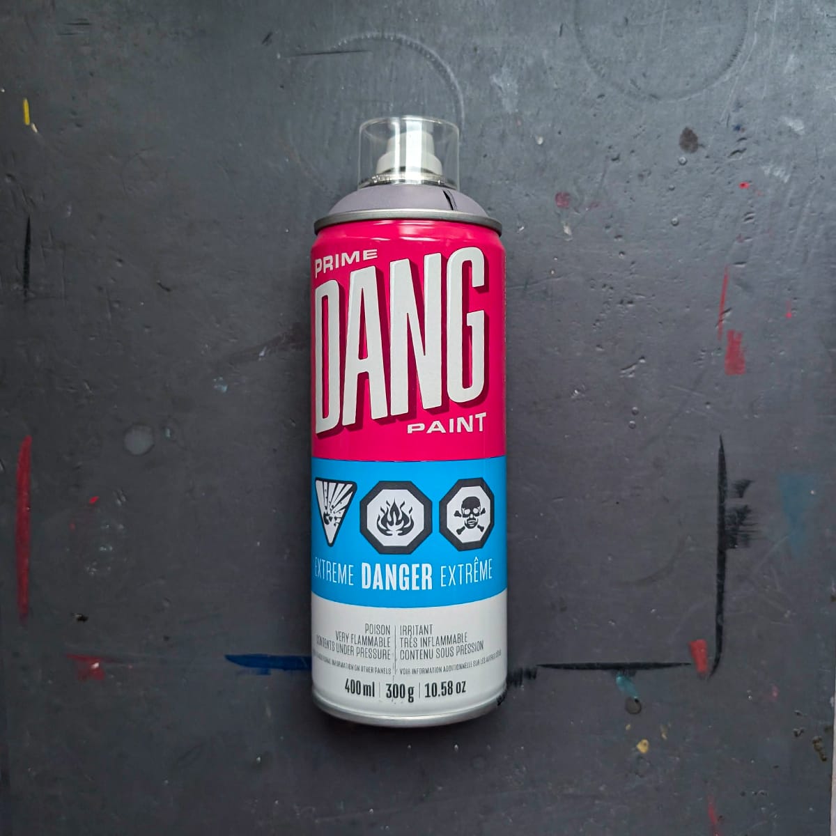 Bombing Science Spray Paint Slate Grey DANG Prime - Spray Paint - 400mL Cans