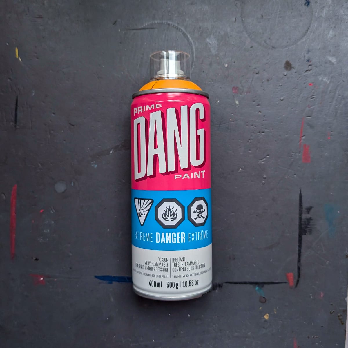 Bombing Science Spray Paint Vivid Orange DANG Prime - Spray Paint - 400mL Cans