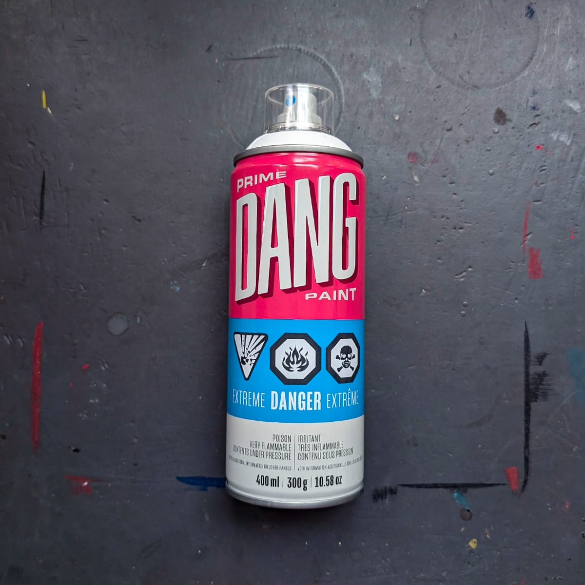 Bombing Science Spray Paint White DANG Prime - Spray Paint - 400mL Cans