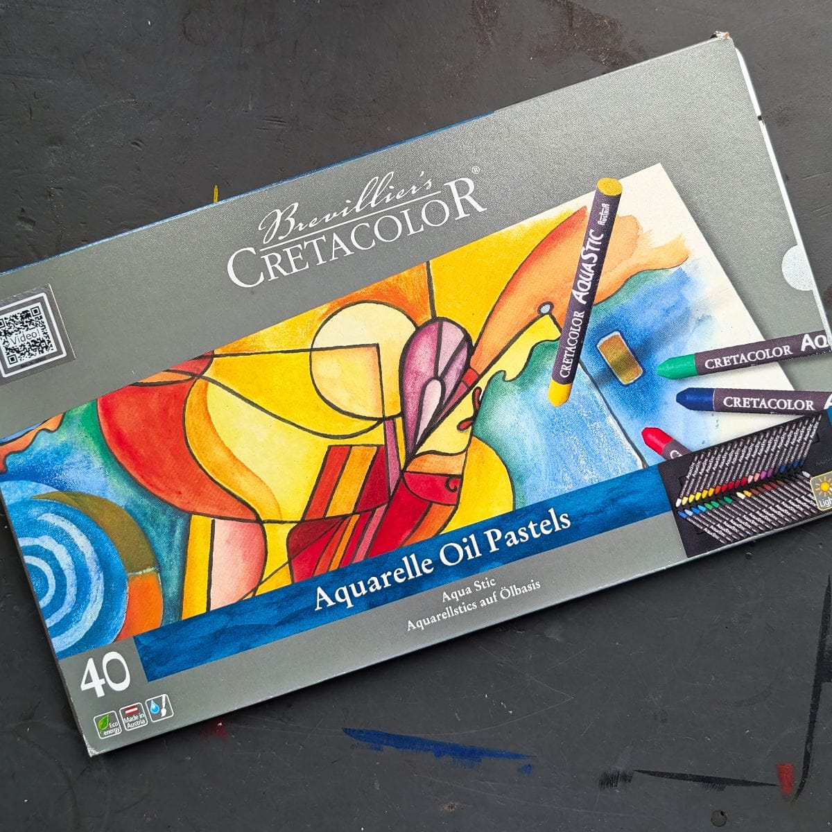 Brevillier's Oil Pastel Set Brevillier's Cretacolor - Aquarelle Oil Pastels - Set of 40 Colours