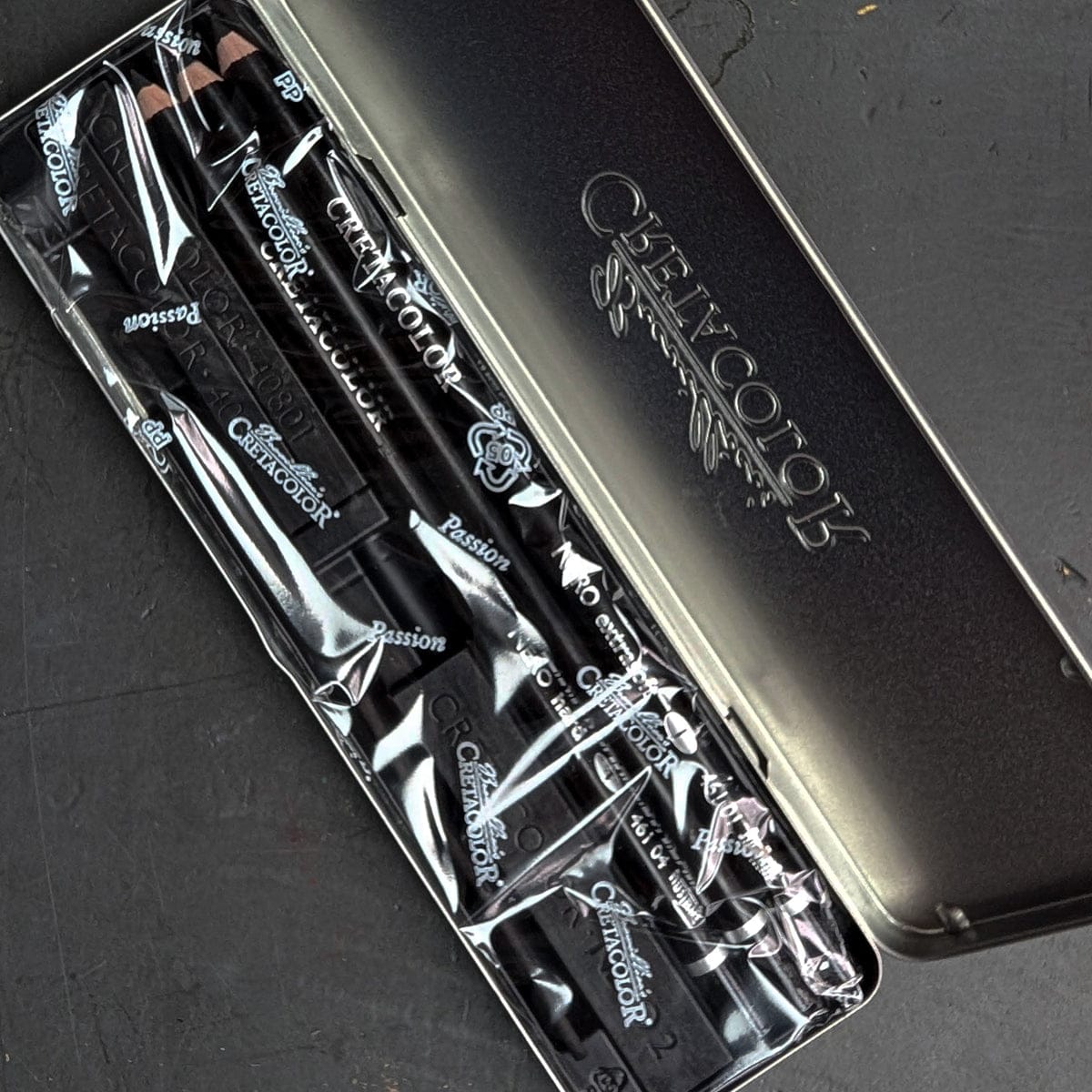 Brevillier's Oil Pastel Set Brevillier's Cretacolor - Nero Deep Black Pocket Set - 7 Pieces