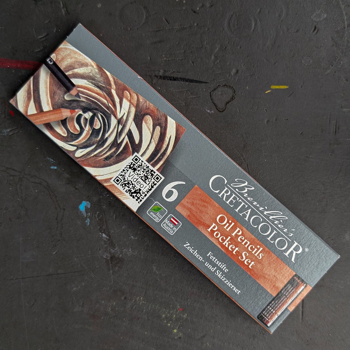 Brevillier's Oil Pastel Set Brevillier's Cretacolor - Oil Pencil Pocket Set - 6 Pieces