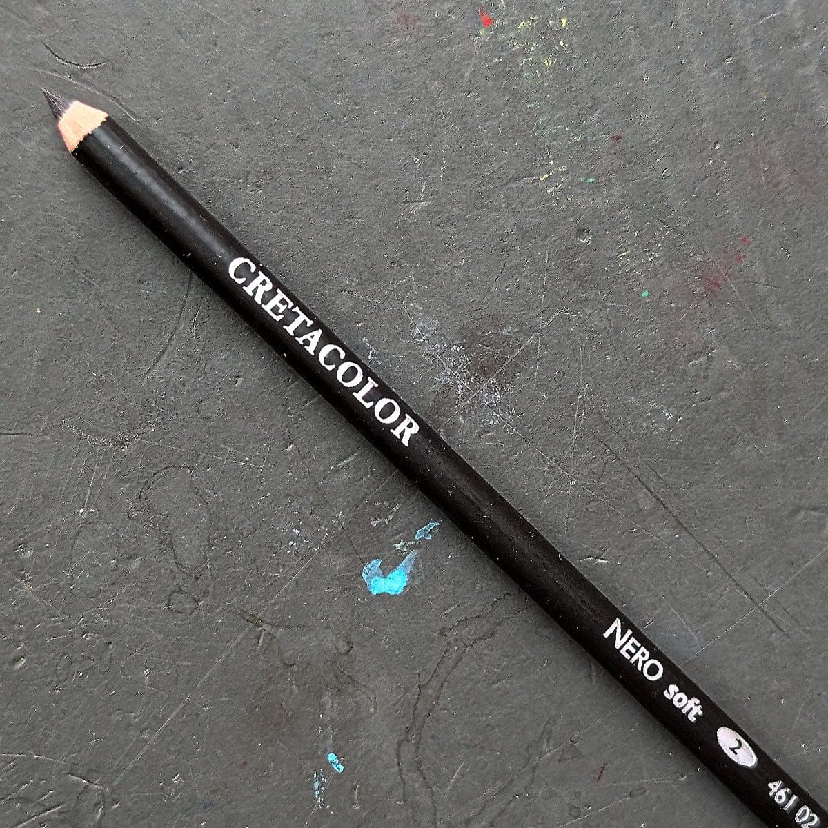 Brevillier's Oil Pencil #2 - Soft Brevillier's Cretacolor - Nero Pencils