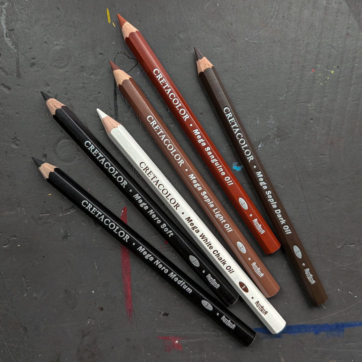 Brevillier's Oil Pencil Brevillier's Cretacolor - Mega Oil Pencils