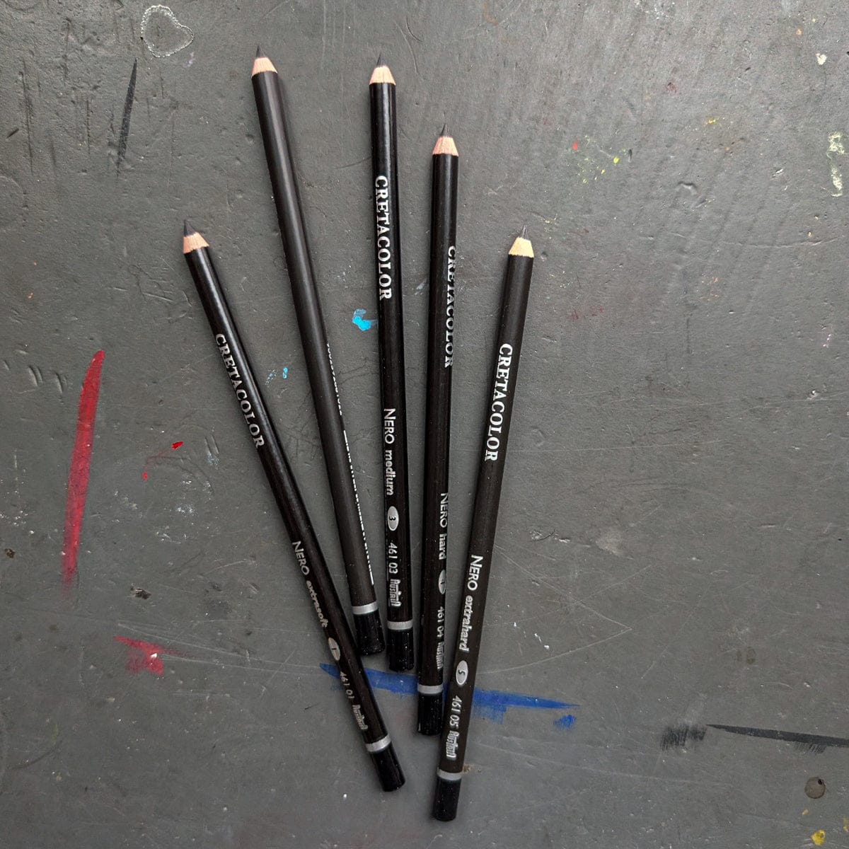 Brevillier's Oil Pencil Brevillier's Cretacolor - Nero Pencils