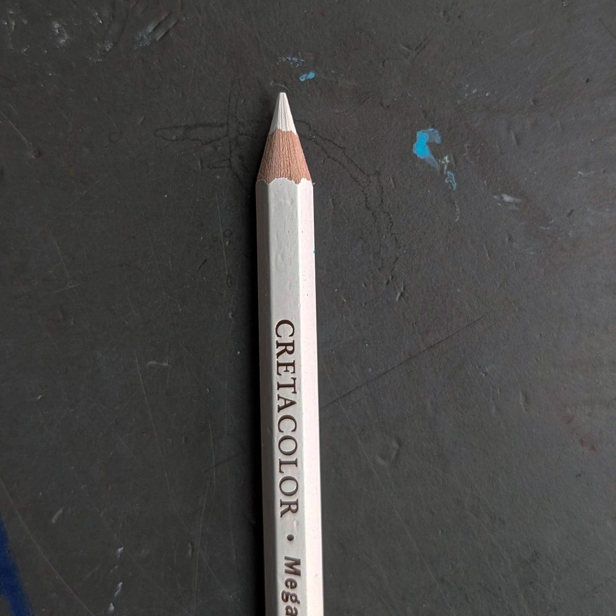 Brevillier's Oil Pencil Chalk White Brevillier's Cretacolor - Mega Oil Pencils