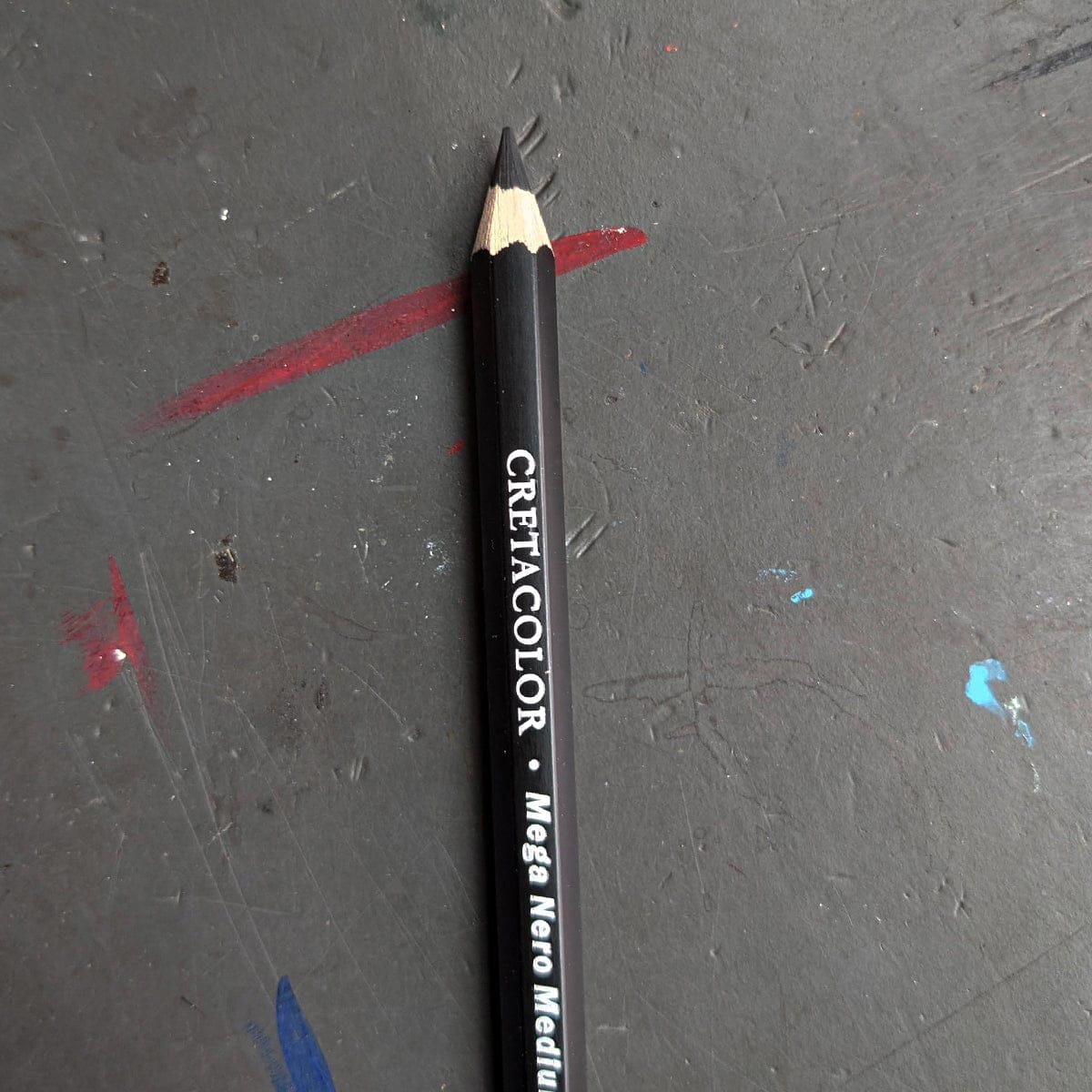 Brevillier's Oil Pencil Nero Medium Brevillier's Cretacolor - Mega Oil Pencils