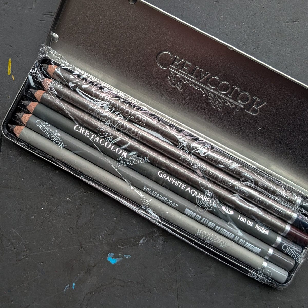 Brevillier's Water-Soluble Graphite Brevillier's Cretacolor - Watercolour Graphite Pocket Set - 6 Pieces