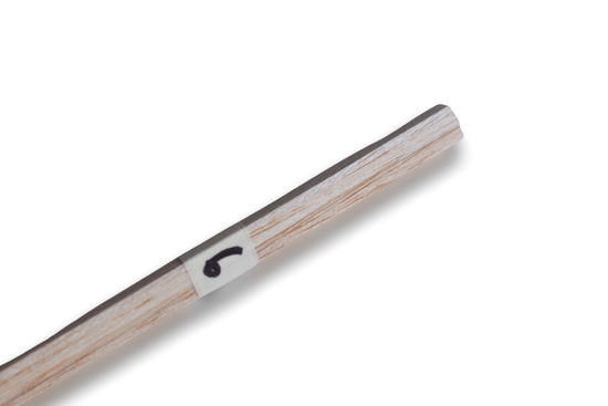 Bud Nosen Balsa Wood Balsa Bundle - 2x6mm - 2 Pieces