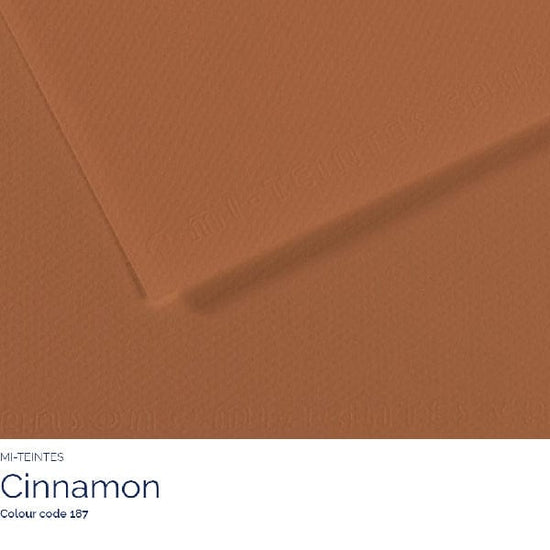 Canson Pastel Paper CINNAMON 187 Canson - Mi-Teintes - Pastel Paper - 8.5 x 11" Sheets