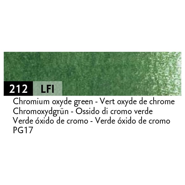 Caran d'Ache Colour Pencil Chromium Oxide Green - 212 Caran d'Ache - Luminance 6901 - Individual Colour Pencils