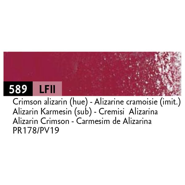 Caran d'Ache Colour Pencil Crimson Alizarin Hue - 589 Caran d'Ache - Luminance 6901 - Individual Colour Pencils