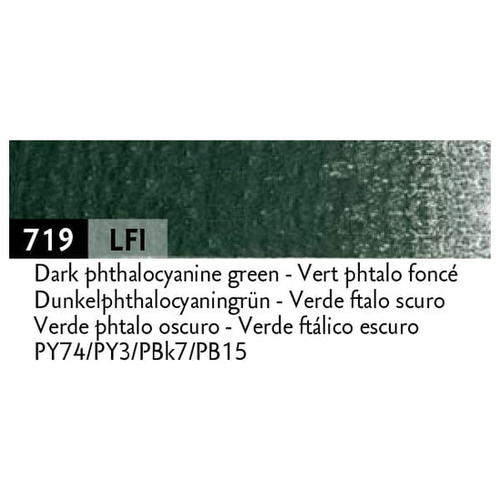 Caran d'Ache Colour Pencil Dark Phthalo Green - 719 Caran d'Ache - Luminance 6901 - Individual Colour Pencils