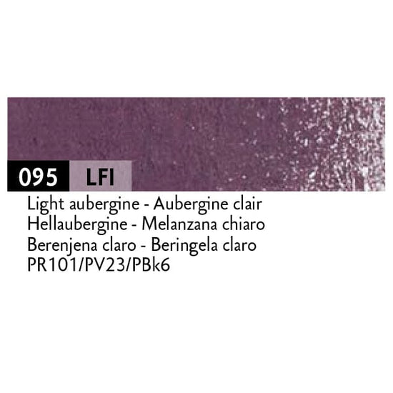 Caran d'Ache Colour Pencil Light Aubergine - 095 Caran d'Ache - Luminance 6901 - Individual Colour Pencils