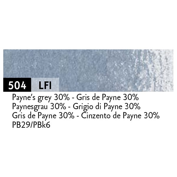 Caran d'Ache Colour Pencil Payne's Gray 30% - 504 Caran d'Ache - Luminance 6901 - Individual Colour Pencils