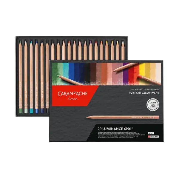 Caran d'Ache Colour Pencil Set Caran d'Ache - Luminance 6901 - Set of 20 Colour Pencils