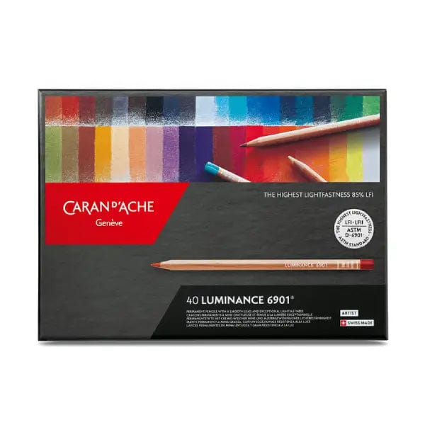 Caran d'Ache Colour Pencil Set Caran d'Ache - Luminance 6901 - Set of 40 Colour Pencils