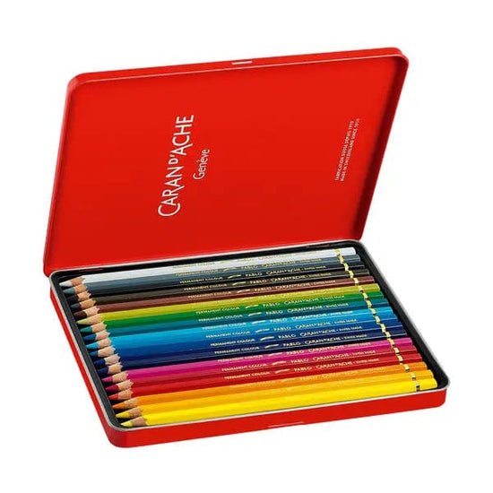 Caran d'Ache Colour Pencil Set Caran d'Ache - Pablo - Colour Pencils - 18 Colour Set