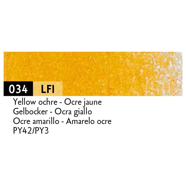 Caran d'Ache Colour Pencil Yellow Ochre - 034 Caran d'Ache - Luminance 6901 - Individual Colour Pencils