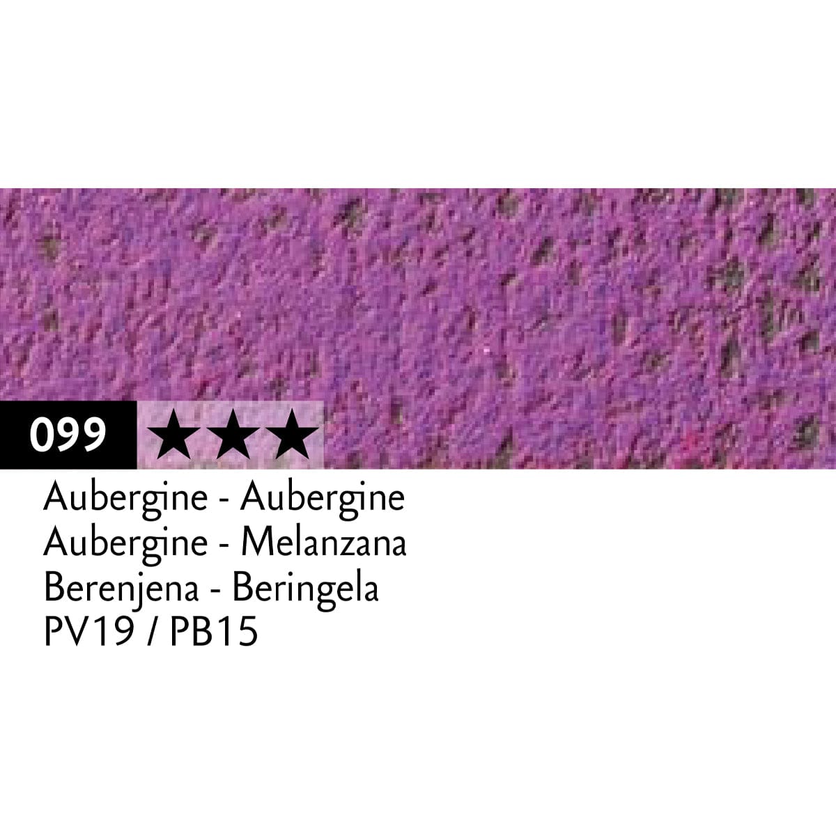 Caran d'Ache Pastel Pencil Aubergine - 099 Caran d'Ache - Pastel Pencils - Individual Colours