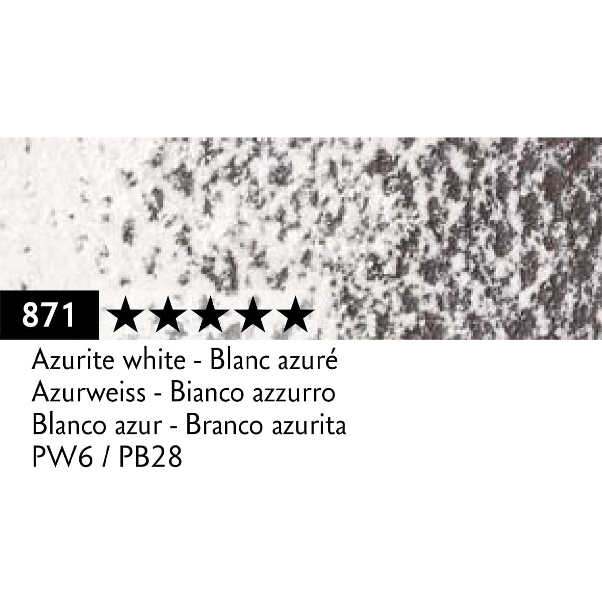 Caran d'Ache Pastel Pencil Azurite White - 871 Caran d'Ache - Pastel Pencils - Individual Colours