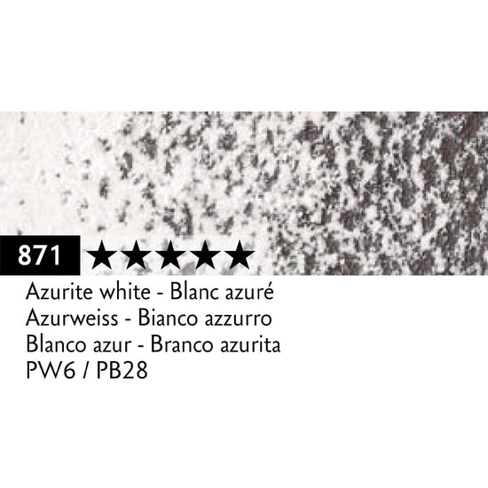 Caran d'Ache Pastel Pencil Azurite White - 871 Caran d'Ache - Pastel Pencils - Individual Colours