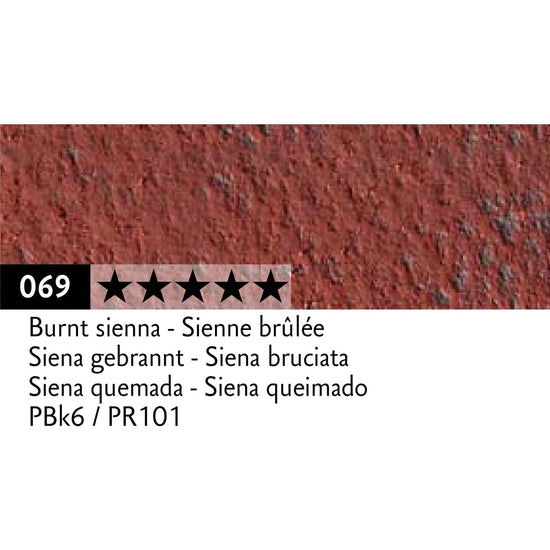 Caran d'Ache Pastel Pencil Burnt Sienna - 069 Caran d'Ache - Pastel Pencils - Individual Colours