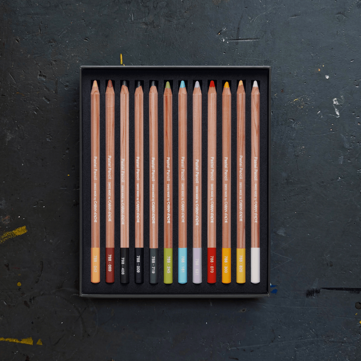 Caran d'Ache Pastel Pencil Caran d'Ache - Pastel Pencils - Set of 12 Colours