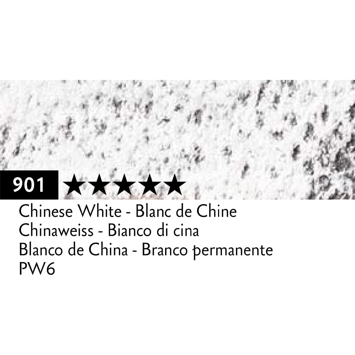 Caran d'Ache Pastel Pencil Chinese White - 901 Caran d'Ache - Pastel Pencils - Individual Colours