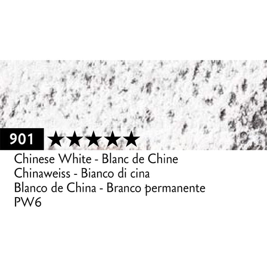 Caran d'Ache Pastel Pencil Chinese White - 901 Caran d'Ache - Pastel Pencils - Individual Colours