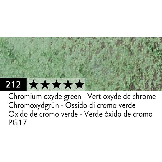 Caran d'Ache Pastel Pencil Chromium Oxyde Green - 212 Caran d'Ache - Pastel Pencils - Individual Colours