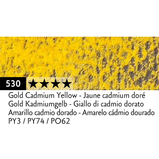 Caran d'Ache Pastel Pencil Golden Cadmium Yellow Imit. - 530 Caran d'Ache - Pastel Pencils - Individual Colours