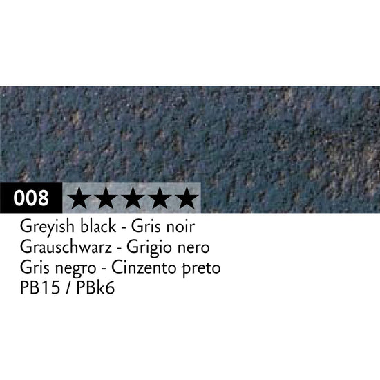 Caran d'Ache Pastel Pencil Greyish Black - 008 Caran d'Ache - Pastel Pencils - Individual Colours