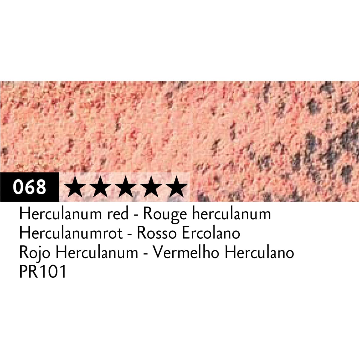 Caran d'Ache Pastel Pencil Herculanum Red - 068 Caran d'Ache - Pastel Pencils - Individual Colours