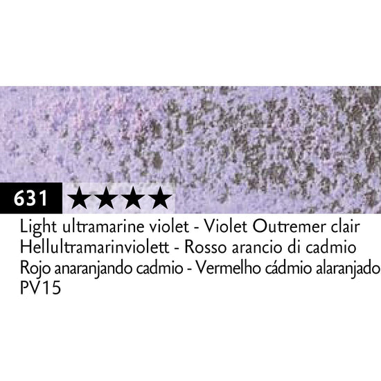 Caran d'Ache Pastel Pencil Light Ultramarine Violet - 631 Caran d'Ache - Pastel Pencils - Individual Colours