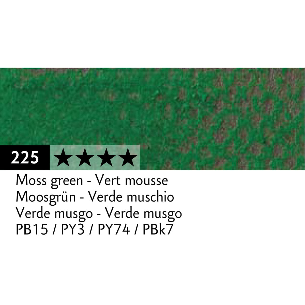 Caran d'Ache Pastel Pencil Moss Green - 225 Caran d'Ache - Pastel Pencils - Individual Colours