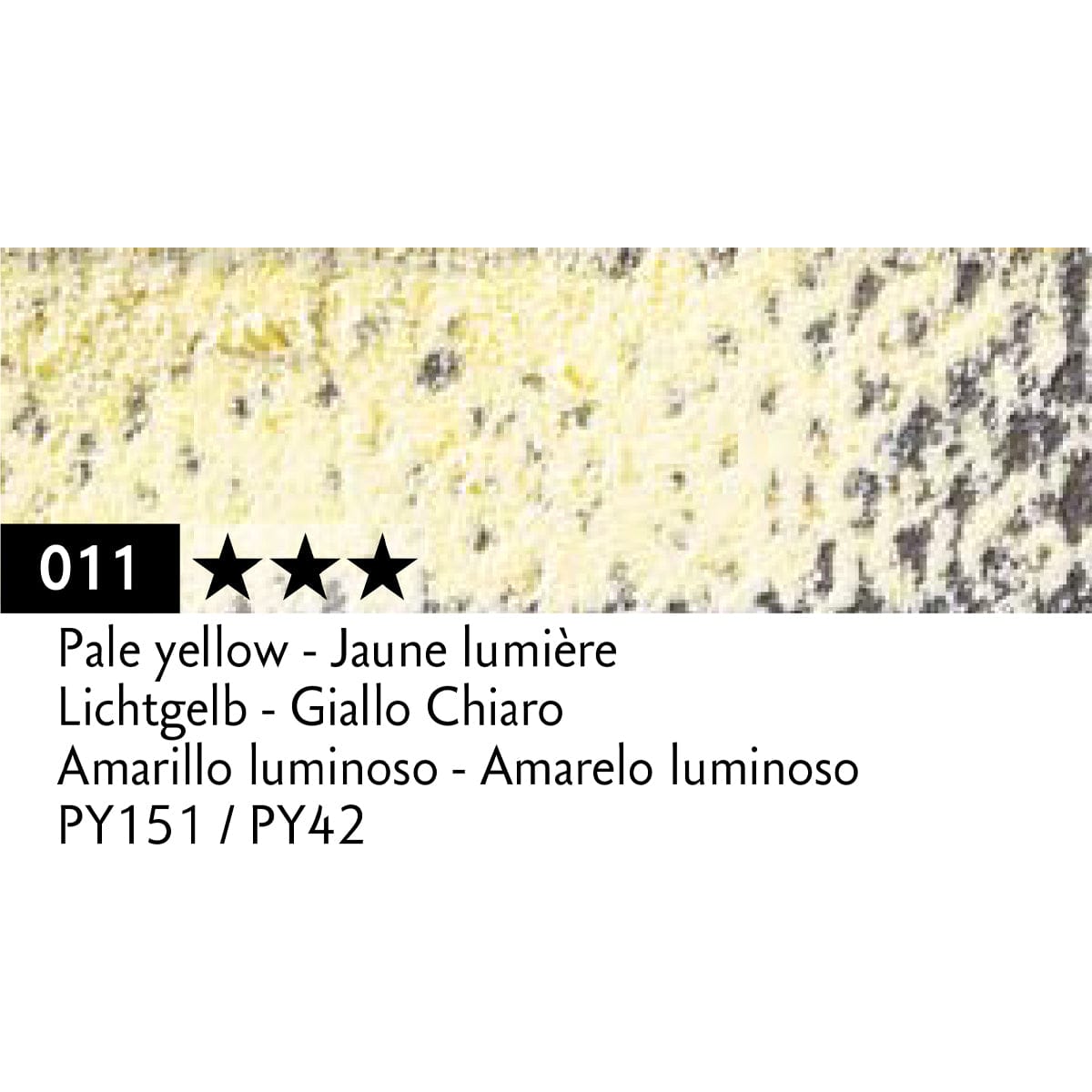 Caran d'Ache Pastel Pencil Pale Yellow - 011 Caran d'Ache - Pastel Pencils - Individual Colours