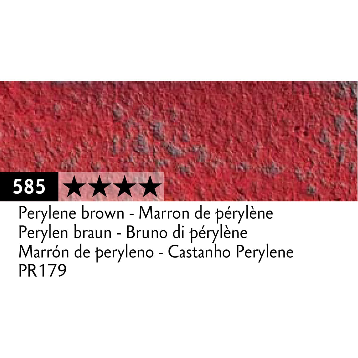 Caran d'Ache Pastel Pencil Perylene Brown - 585 Caran d'Ache - Pastel Pencils - Individual Colours
