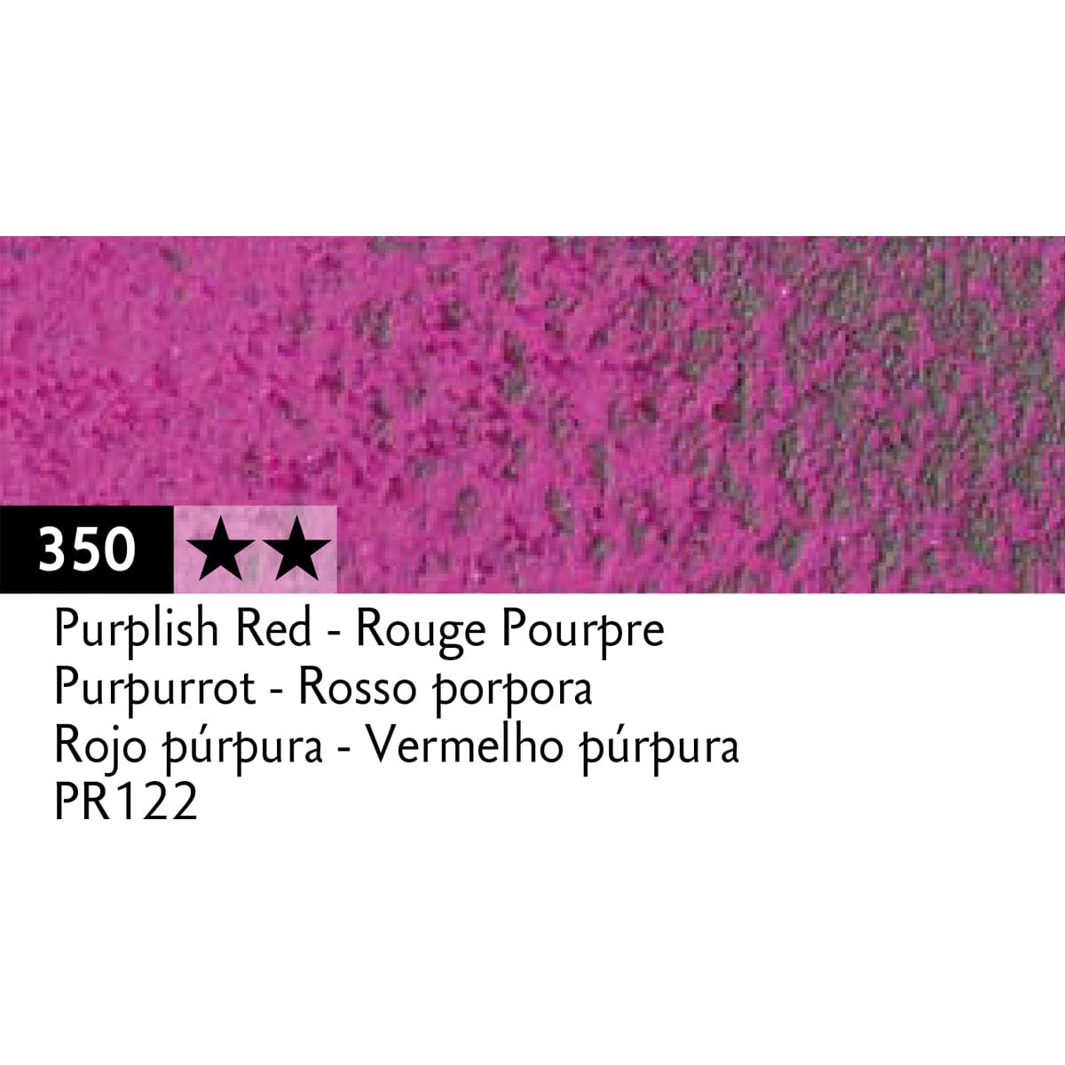 Caran d'Ache Pastel Pencil Purplish Red - 350 Caran d'Ache - Pastel Pencils - Individual Colours