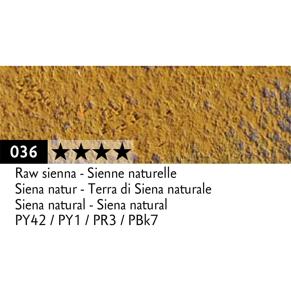 Caran d'Ache Pastel Pencil Raw Sienna - 036 Caran d'Ache - Pastel Pencils - Individual Colours