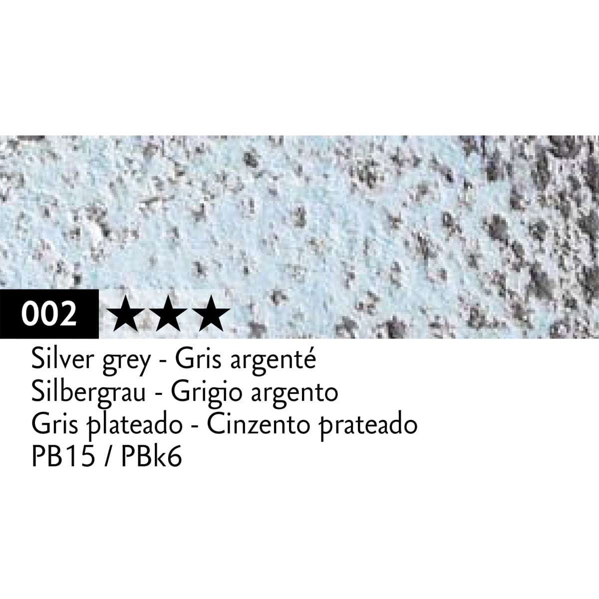 Caran d'Ache Pastel Pencil Silver Grey - 002 Caran d'Ache - Pastel Pencils - Individual Colours