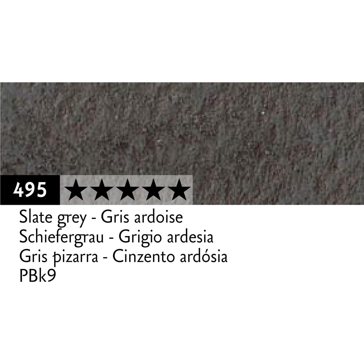 Caran d'Ache Pastel Pencil Slate Grey - 495 Caran d'Ache - Pastel Pencils - Individual Colours