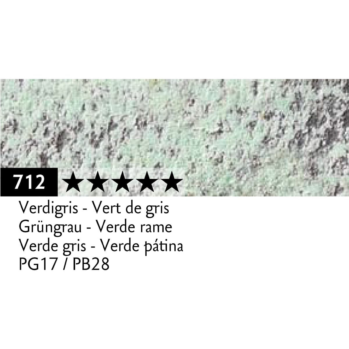 Caran d'Ache Pastel Pencil Verdigris - 712 Caran d'Ache - Pastel Pencils - Individual Colours