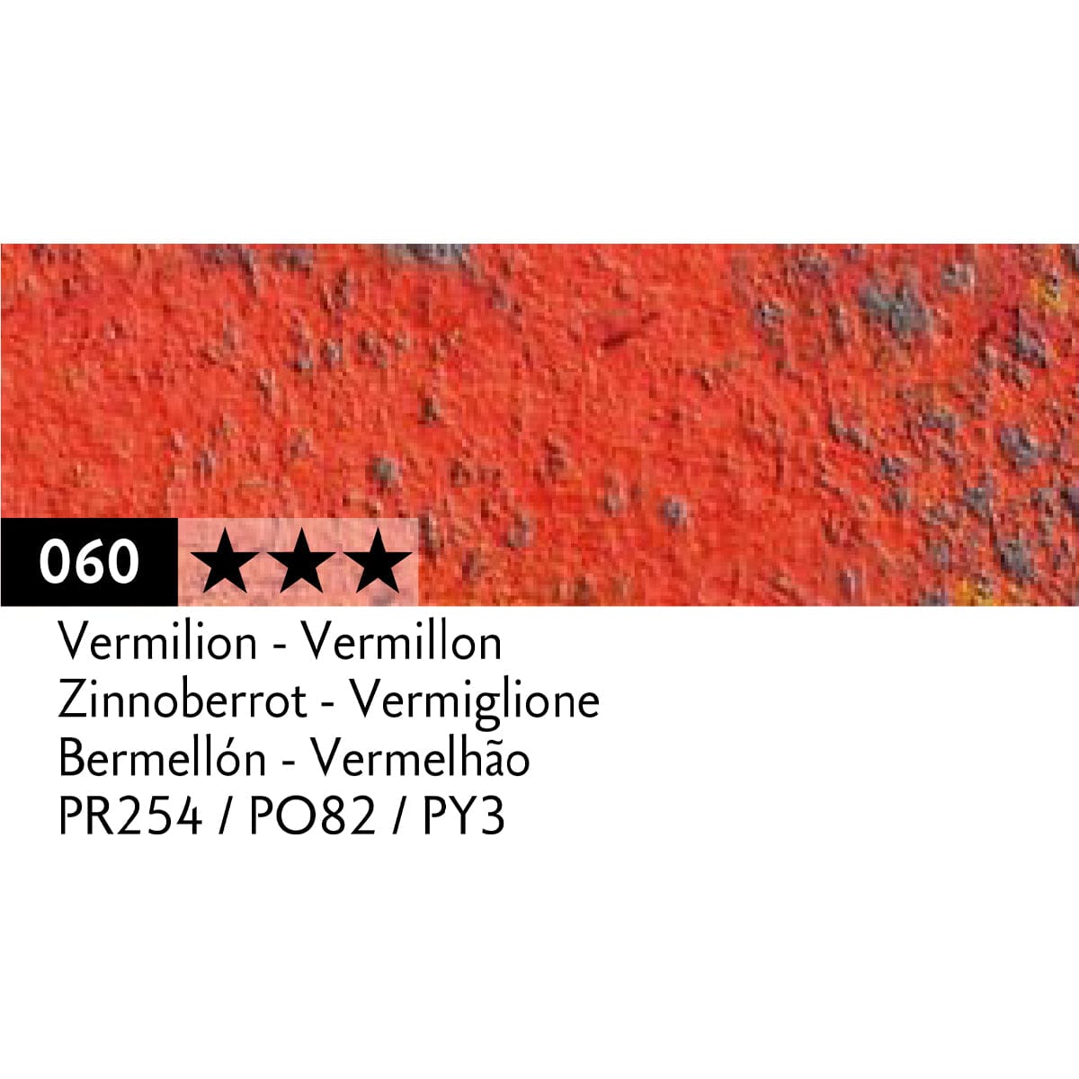 Caran d'Ache Pastel Pencil Vermilion - 060 Caran d'Ache - Pastel Pencils - Individual Colours