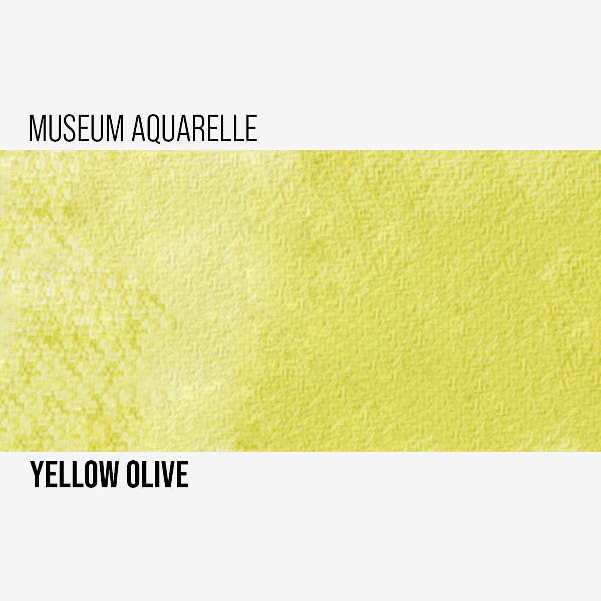 Caran d'Ache Watercolour Pencil Olive Yellow - 015 Caran d'Ache - Museum Aquarelle Pencils - Individual Colours
