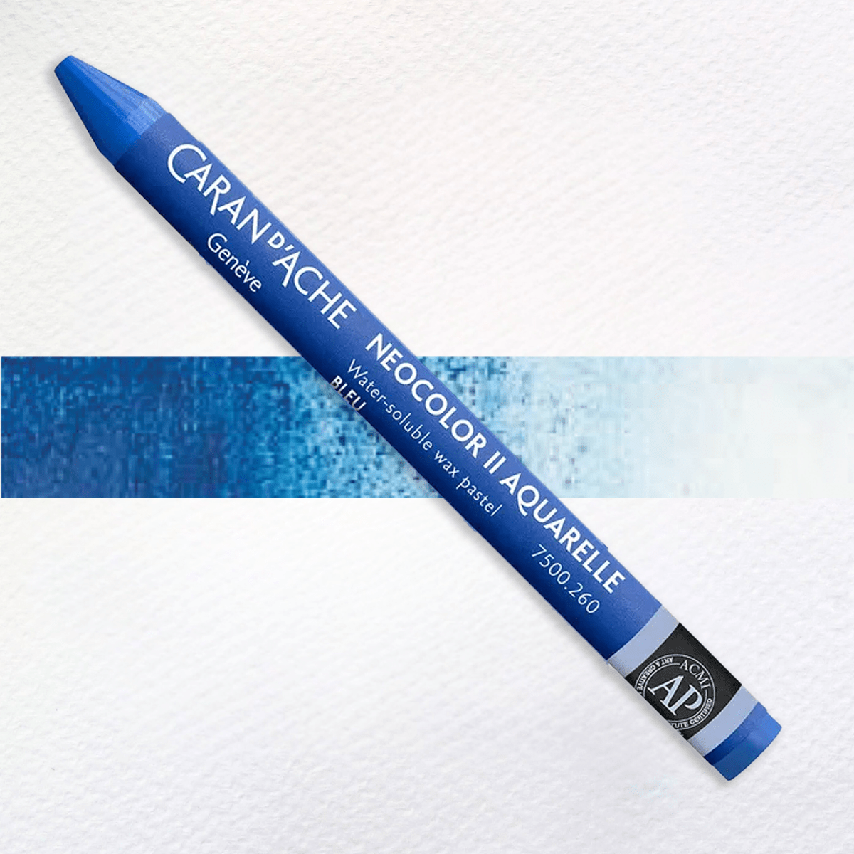 Caran d'Ache Wax Pastel Blue - 260 Caran d'Ache - Neocolor II - Water-Soluble Wax Pastels - Individual Colours
