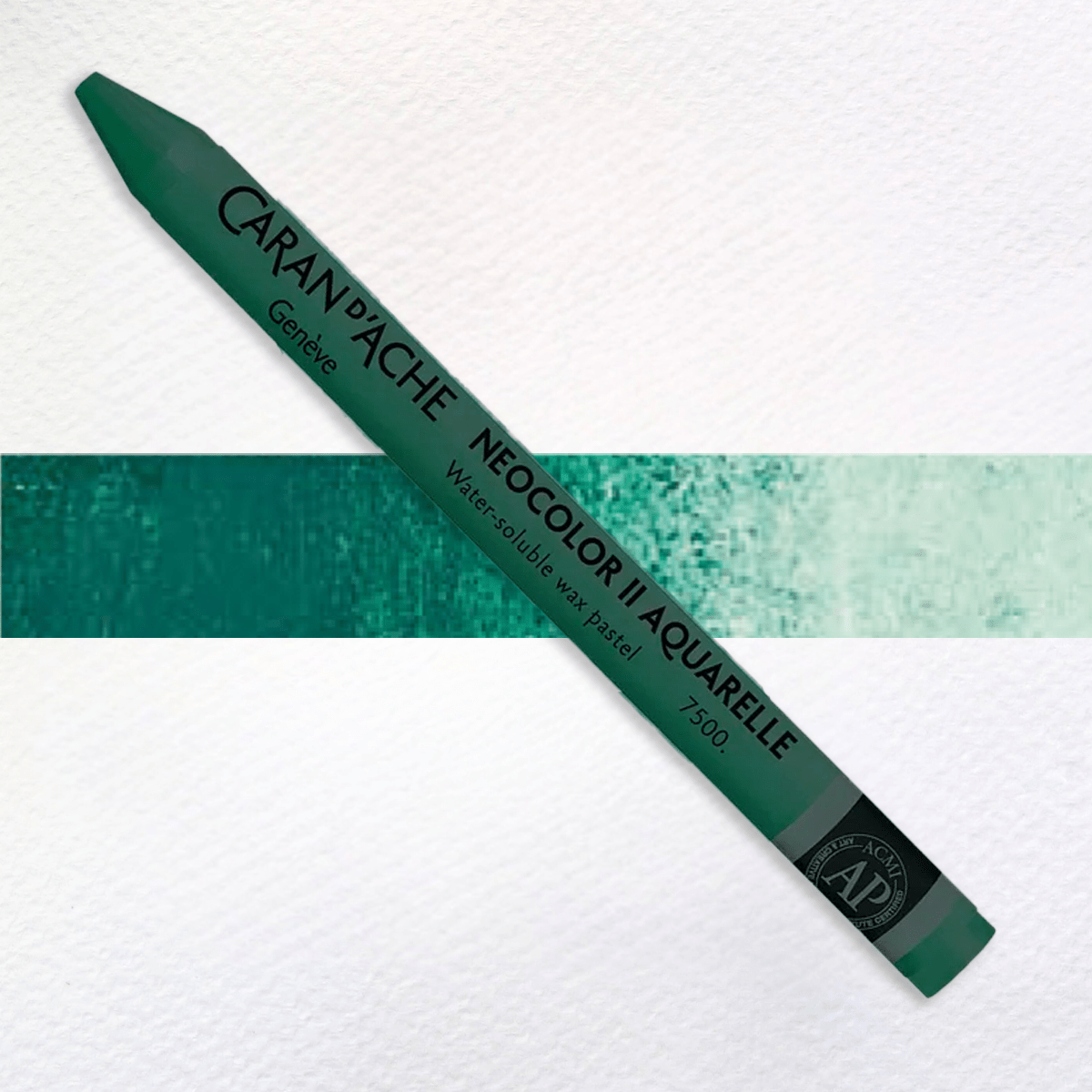 Caran d'Ache Wax Pastel Dark Green - 229 Caran d'Ache - Neocolor II - Water-Soluble Wax Pastels - Individual Colours