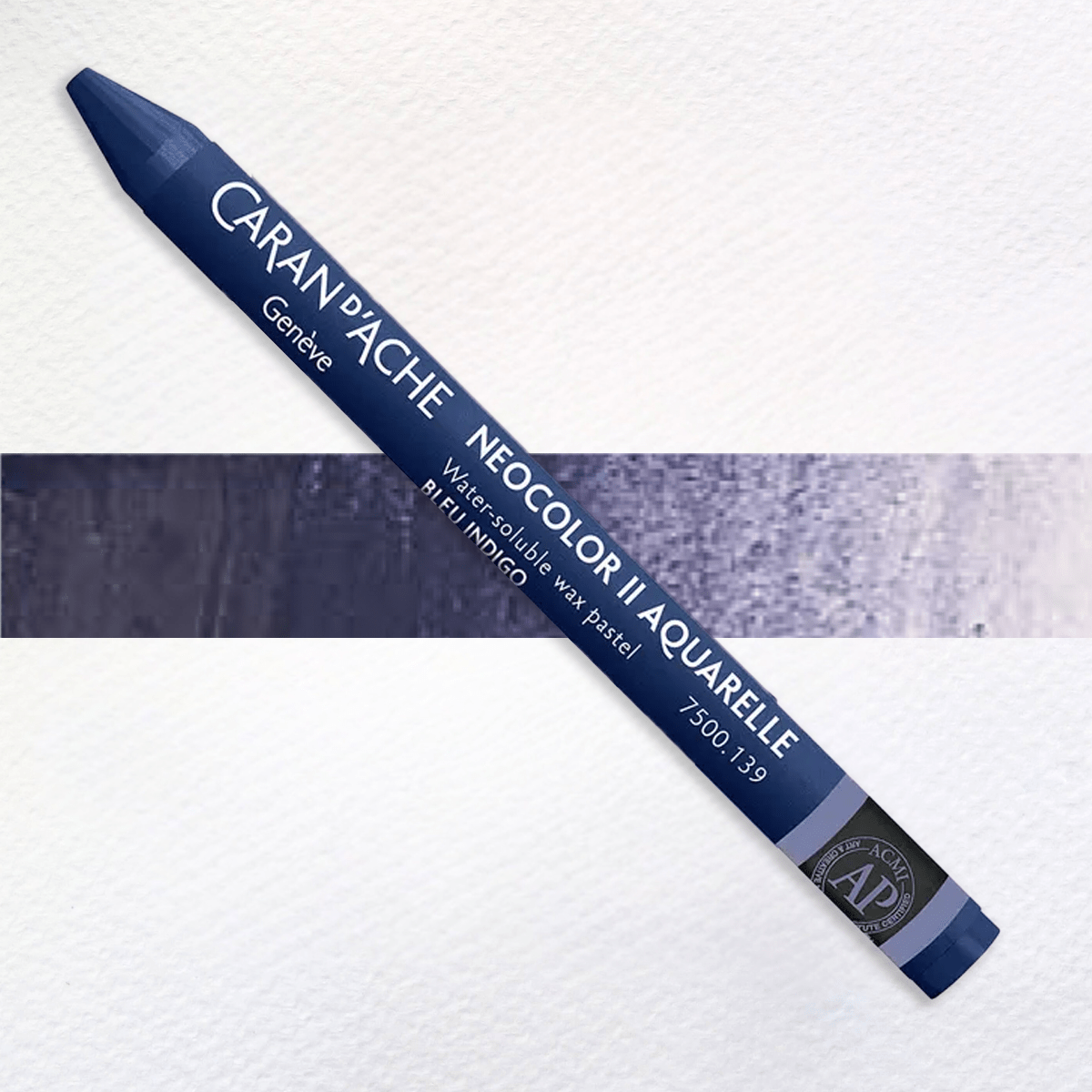 Caran d'Ache Wax Pastel Indigo Blue - 139 Caran d'Ache - Neocolor II - Water-Soluble Wax Pastels - Individual Colours